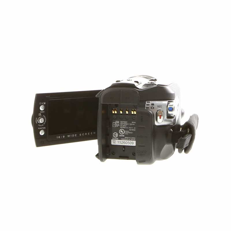 Vintage JVC HD3U camcorder back, Signature Collection rental